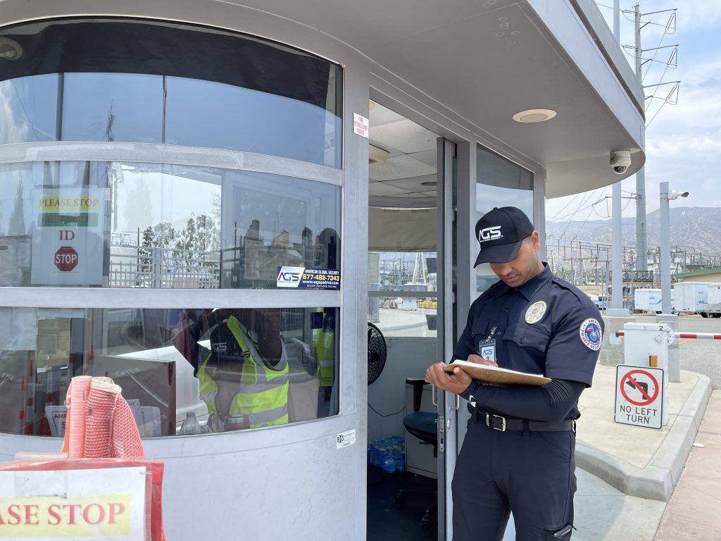 Equipment and Materials Security Guard Services