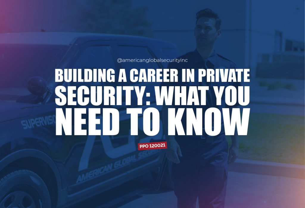 Career in Private Security