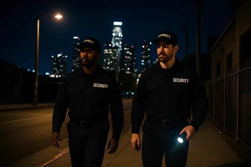 Overnight Security Guards: Ensuring 24/7 Business Protection