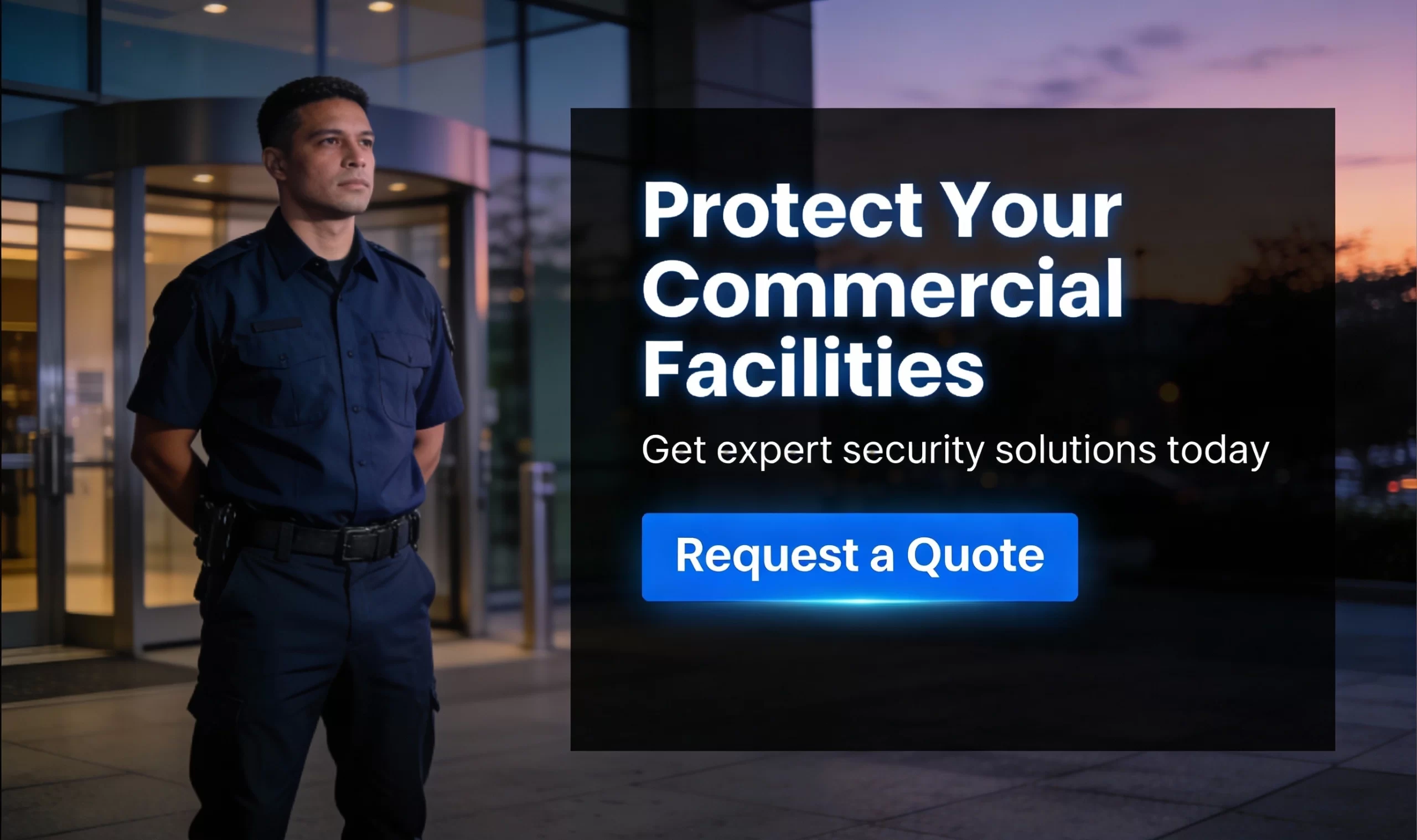 Hire Commercial Security Guard Services