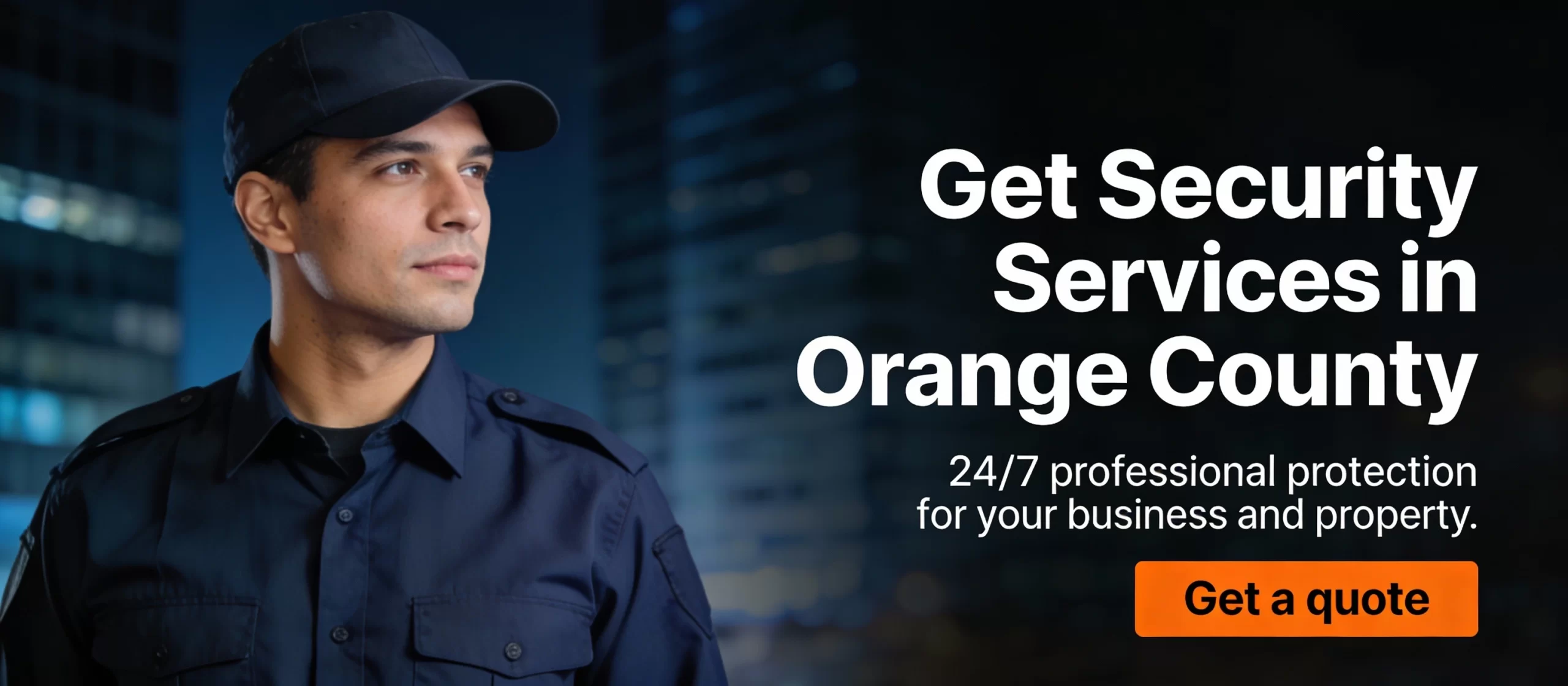 Get Security Services in Orange County