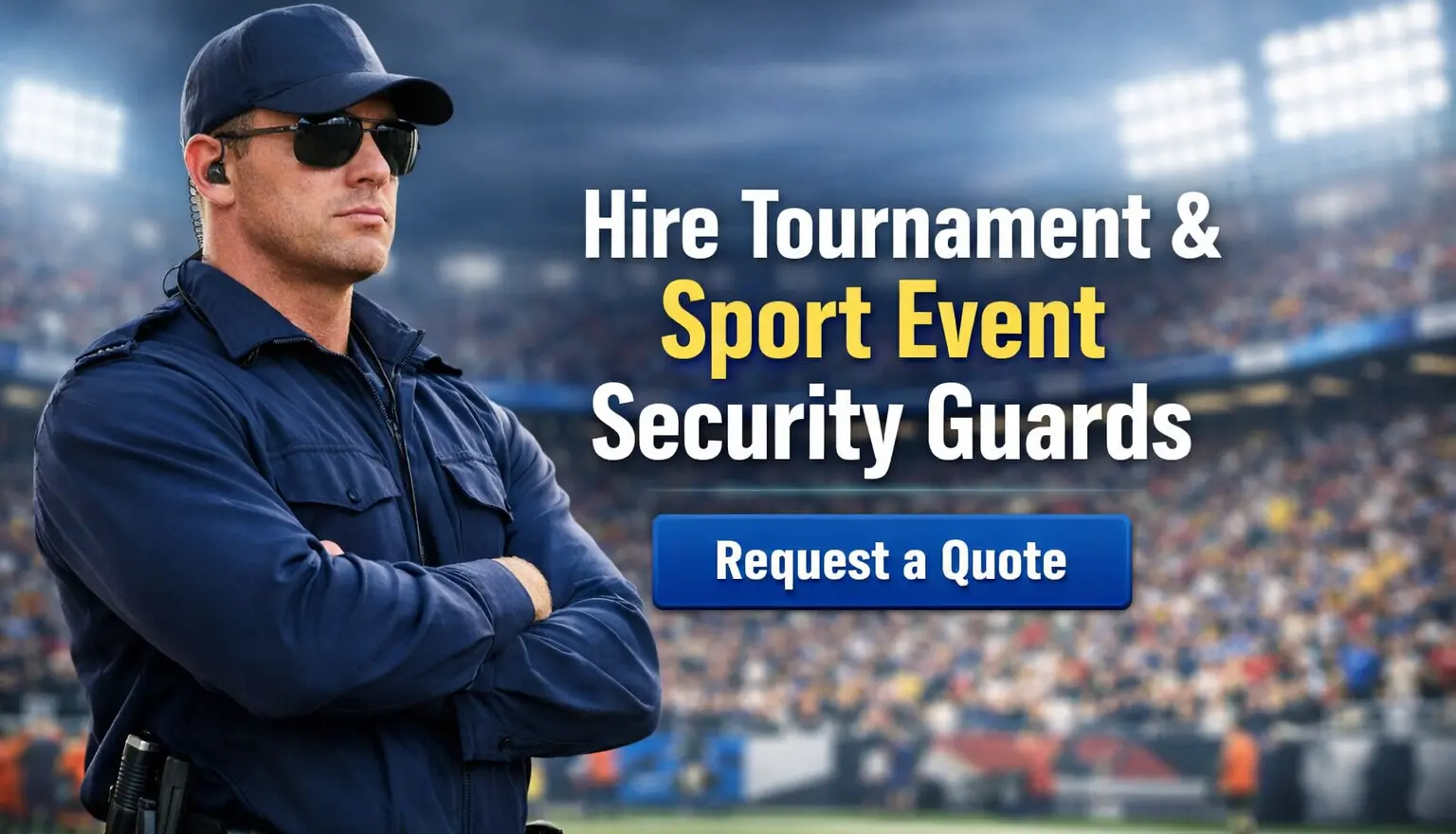 Hire Tournament & Sport Event Security Guard