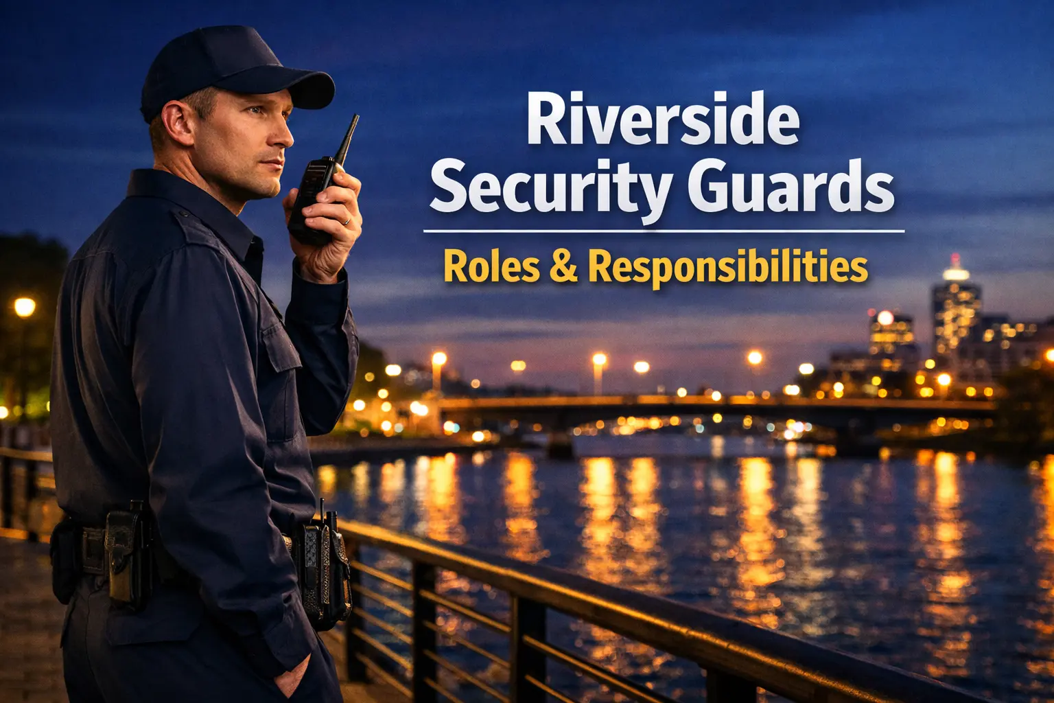 Responsibilities of Riverside Security Guards