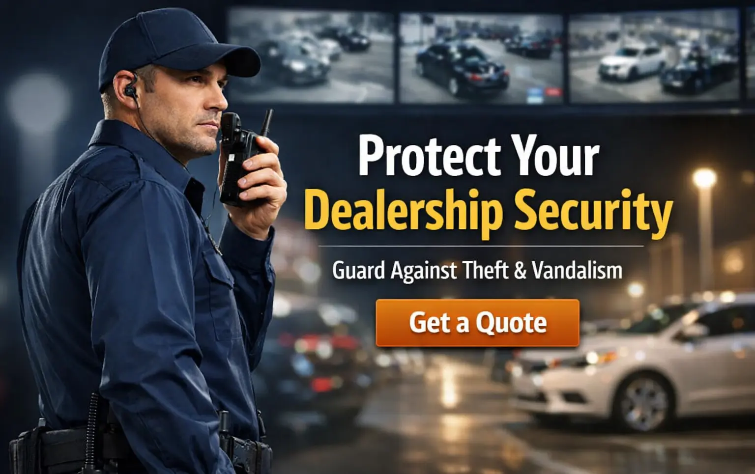Hire Auto Dealership Security Guard