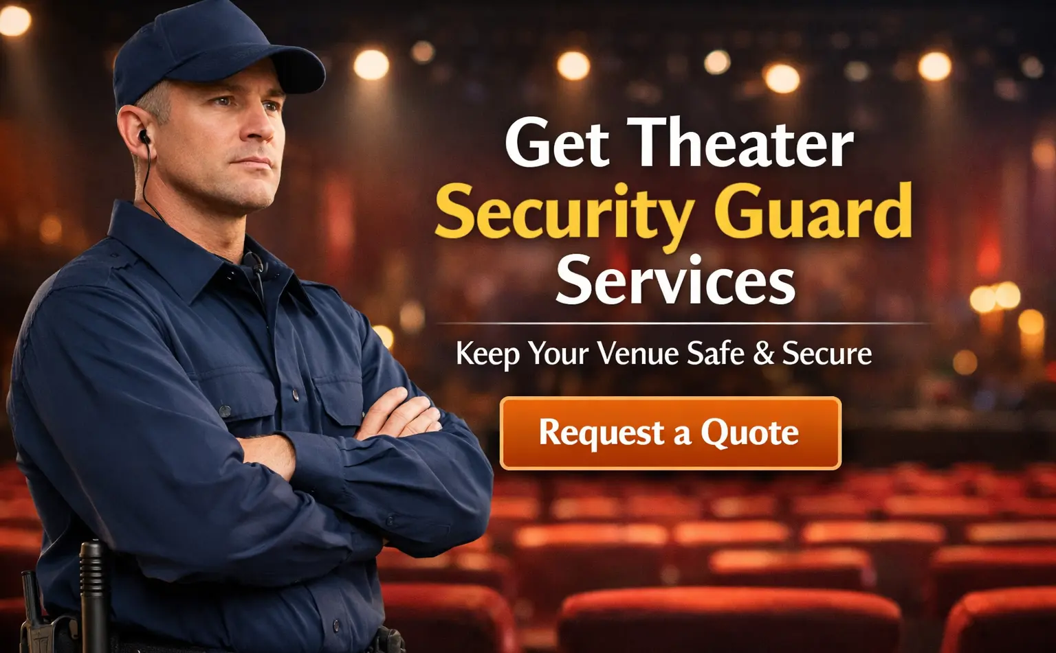 Hire Cinema and Movie Theater Security Guard