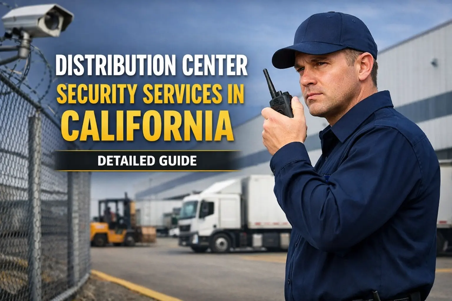 Distribution Center Security Services in California