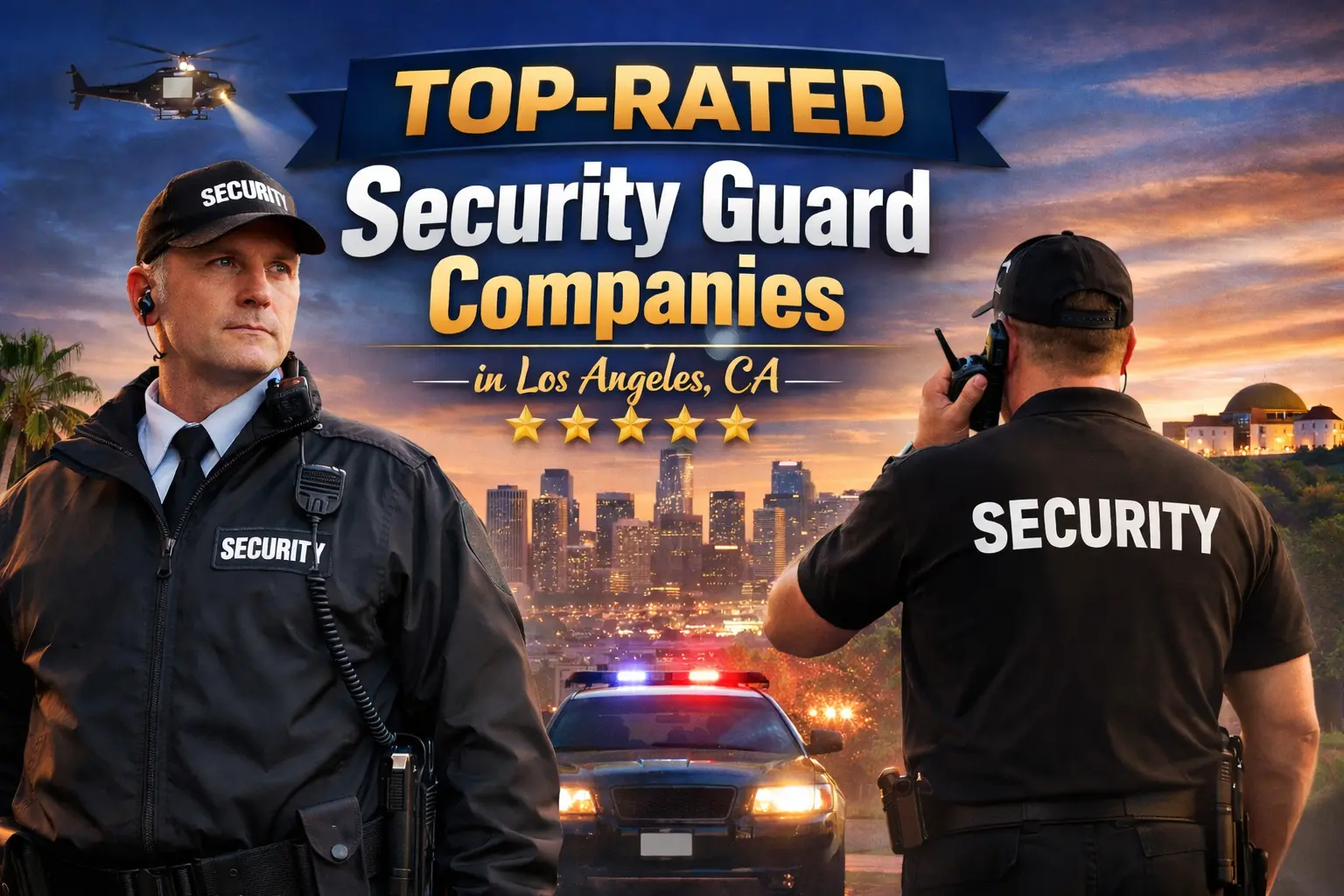 TOP-RATED Security Guard Companies in Los Angeles