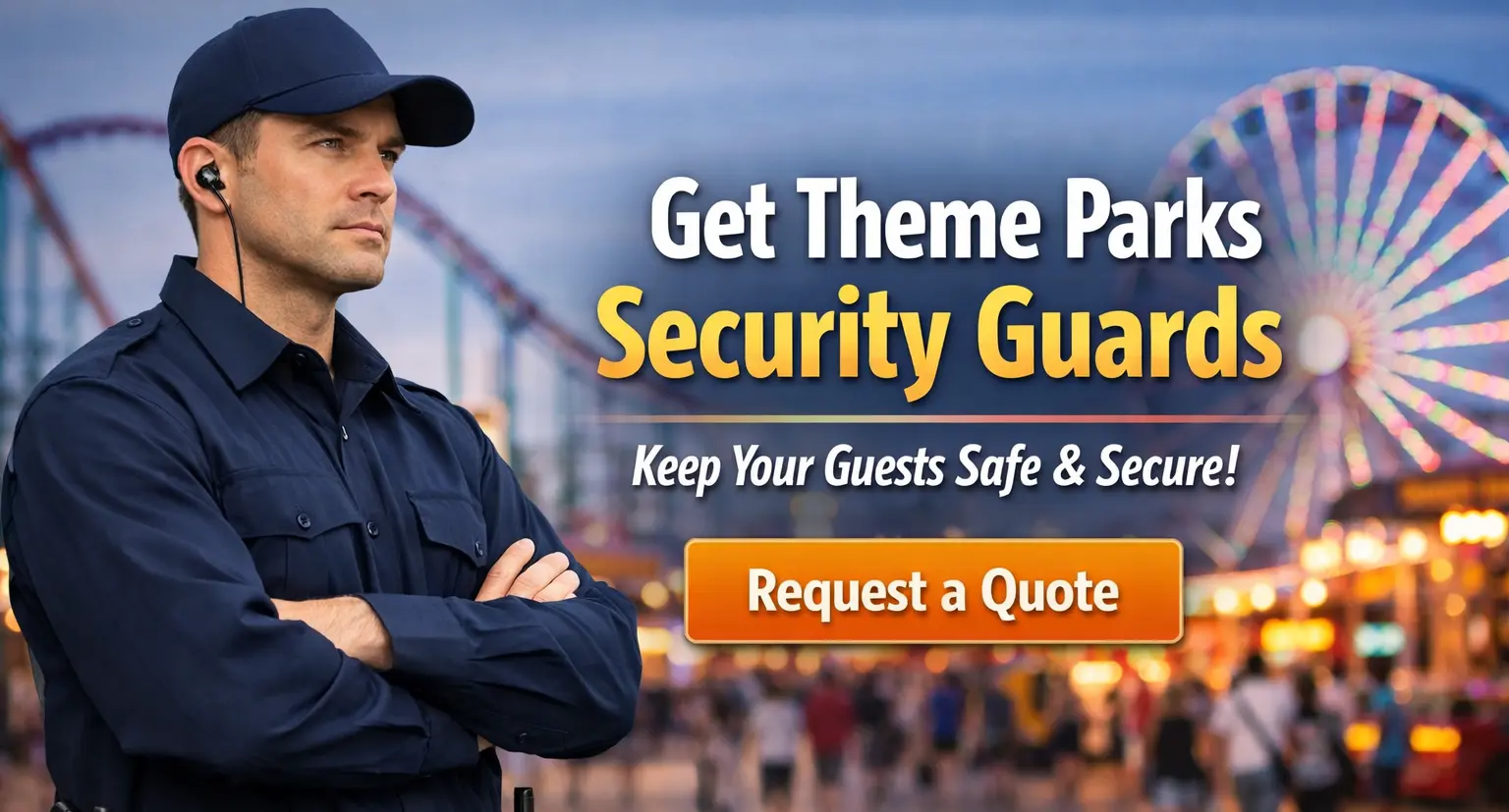 Hire Theme Parks Security Guards
